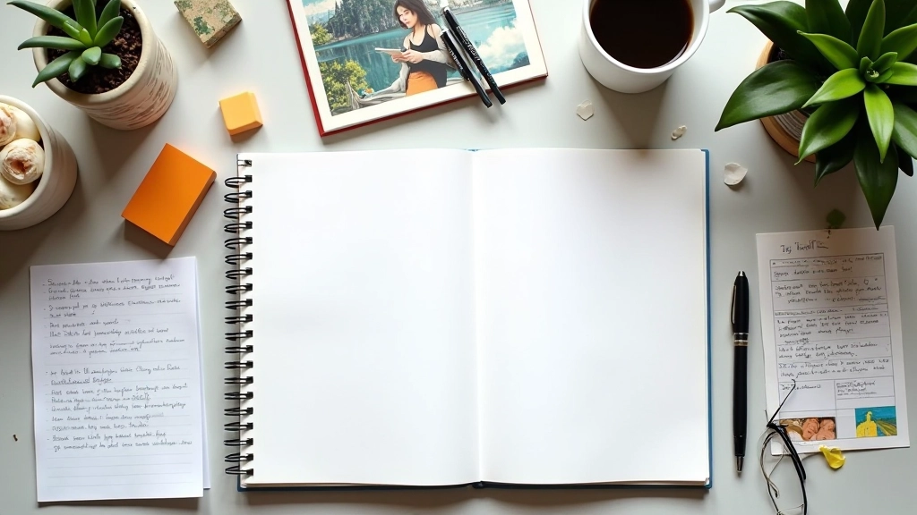 Vision board showing personal goals and aspirations arranged on wall