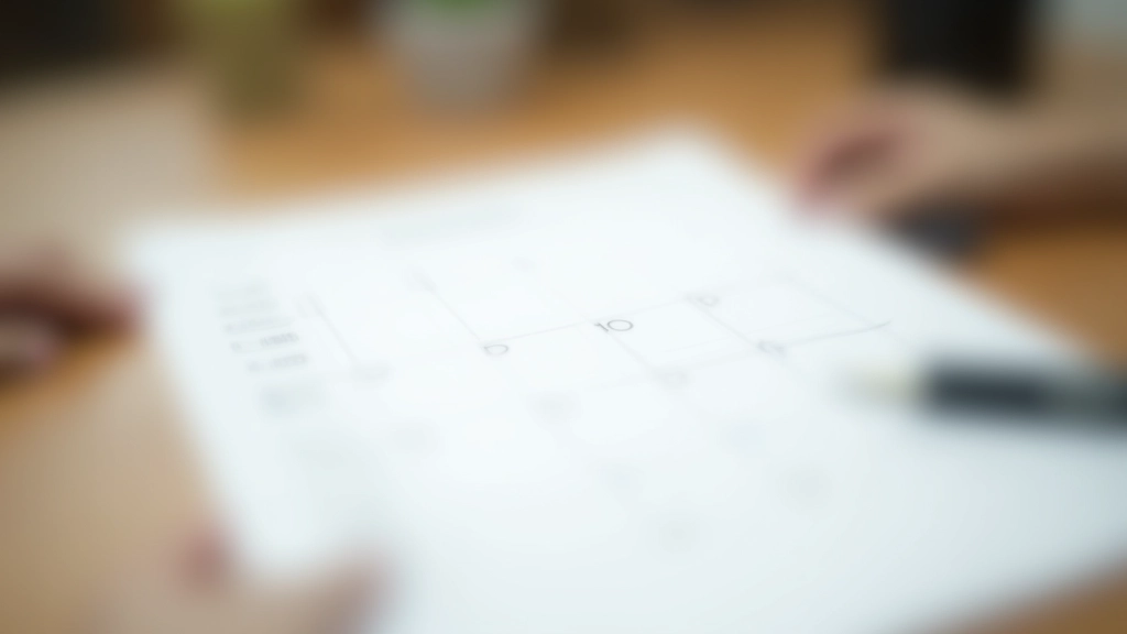 Weekly checklist page with simple progress markers and notes handwritten in margins